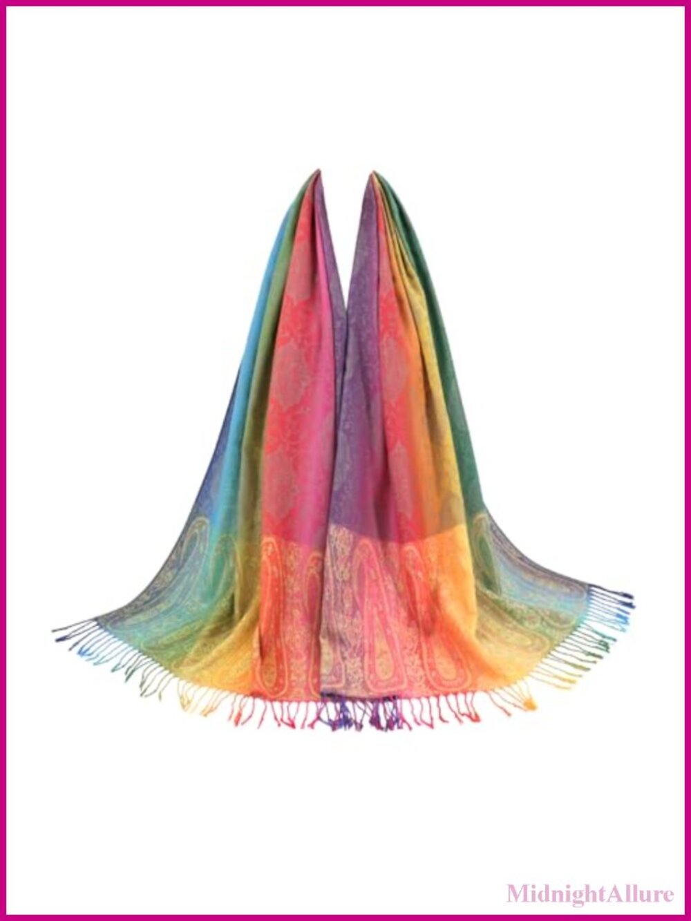 Pashmina Shawl Wrap for Women Evening Dresses Polyester 70x27